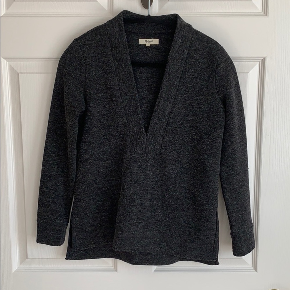 Madewell Low V sweater